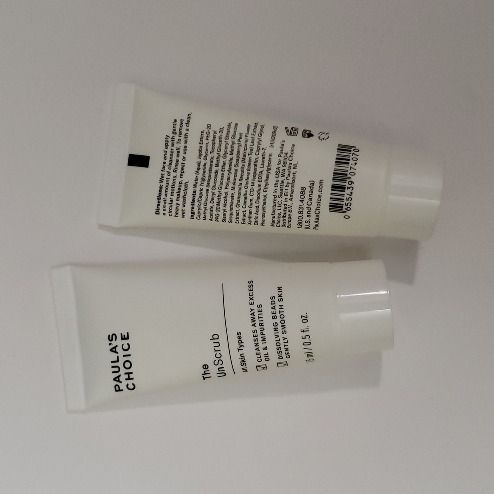Bundle of 2 NEW Paula's Choice Unscrub 15ml